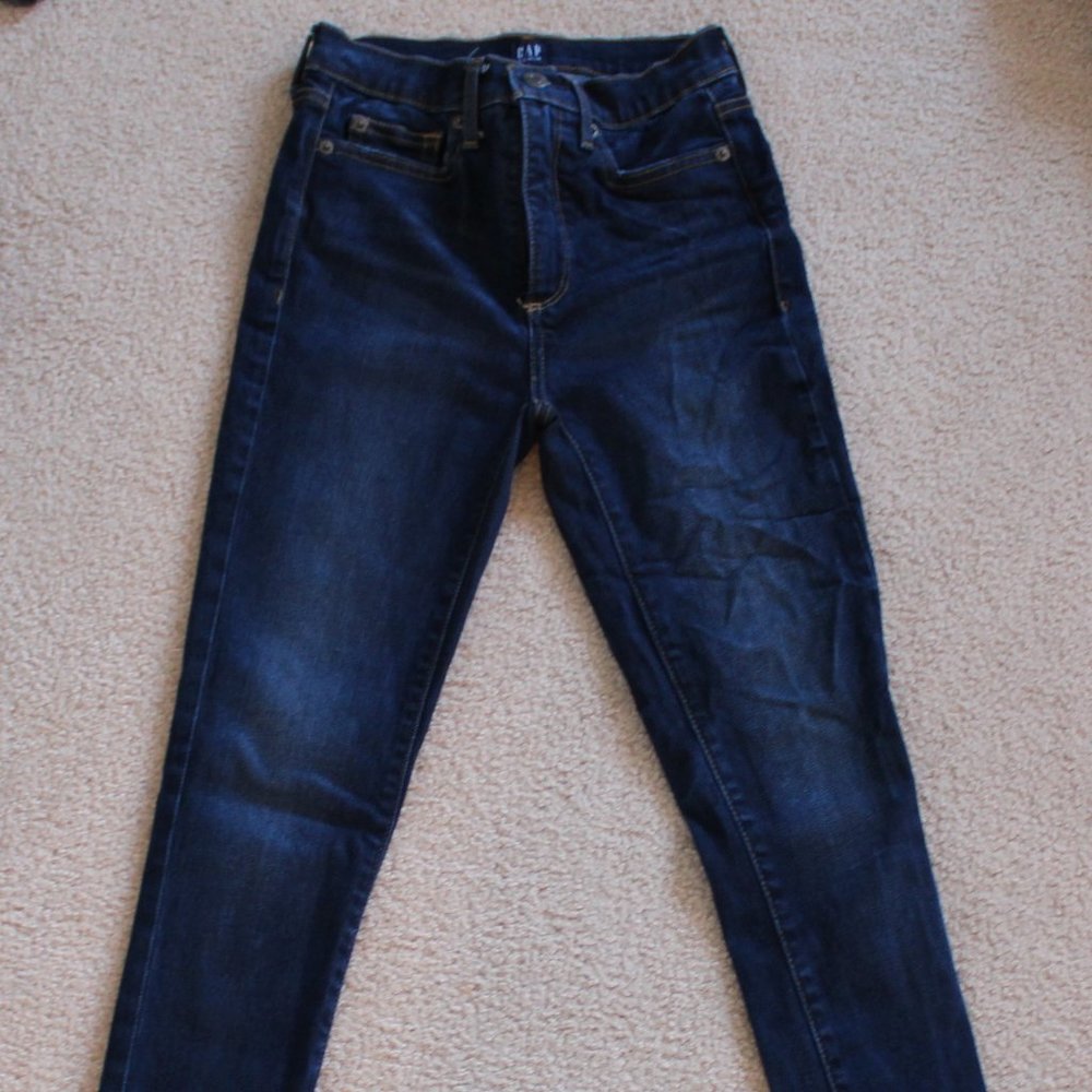 Super skinny dark wash jeans